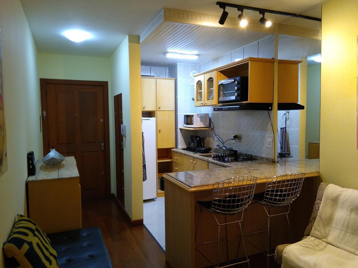 Kitnet Plaza Serrana Apartment Canela Exterior photo